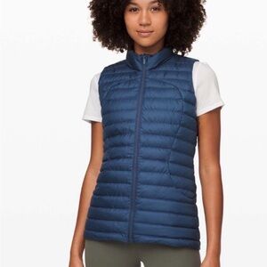 Lululemon Athletica Navy Puffer Vest